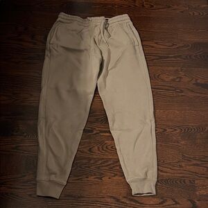 Men's Tan Jogger Pants Hollister size M medium